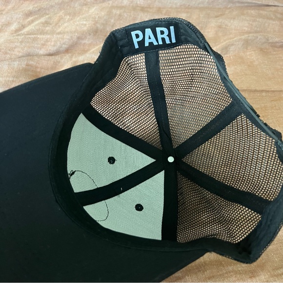 BLACK TRUCKER CAP - Picture 2 of 4